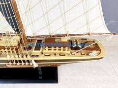 Mô Hình Thuyền Buồm Gỗ Phong Thuỷ - Du Thuyền Đua Atlantic | Thân 100cm