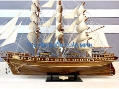 Mô Hình Thuyền Buồm Gỗ Phong Thuỷ Cutty Sark (Tàu Buôn Cổ Anh Quốc) | Hàng VIP Xuất Khẩu - Gỗ Muồng Đen | Thân 120cm