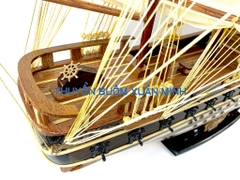 Mô Hình Thuyền Buồm Gỗ Phong Thuỷ Jylland (Tàu Chiến Cổ Đan Mạch) | Hàng Xuất Khẩu - Gỗ Căm Xe | Thân 80cm