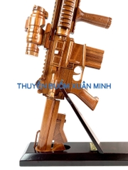 Mô Hình Súng Trường Gỗ AR15 | Tỷ Lệ Như Thật | Dài 75cm