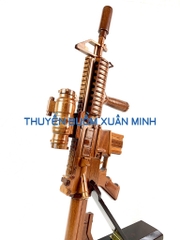 Mô Hình Súng Trường Gỗ AR15 | Tỷ Lệ Như Thật | Dài 75cm