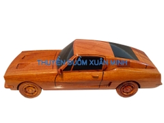 Mô Hình Xe Ô Tô Gỗ FORD MUSTANG 1968 Trang Trí | Gỗ Căm Xe