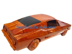 Mô Hình Xe Ô Tô Gỗ FORD MUSTANG 1968 Trang Trí | Gỗ Căm Xe