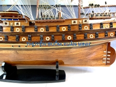 Mô Hình Thuyền Buồm Gỗ Phong Thuỷ Napoleon (Tàu Chiến Cổ Pháp) | Hàng Xuất Khẩu - Gỗ Căm Xe | Thân 100cm