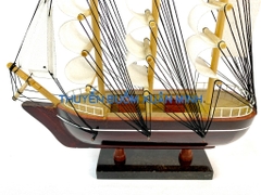 Mô Hình Thuyền Buồm Gỗ Phong Thuỷ | Size Nhỏ 20cm