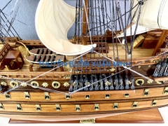 Mô Hình Thuyền Chiến Hạm Hoàng Gia San Felipe (Tàu Cổ Chiến Hạm Tây Ban Nha) | Hàng Xuất Khẩu - Gỗ Căm Xe | Thân 120cm (SIZE LỚN)