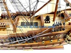 Mô Hình Thuyền Chiến Hạm Hoàng Gia Soleil Royal (Tàu Cổ Chiến Hạm Pháp) | Hàng Xuất Khẩu - Gỗ Căm Xe | Thân 80cm