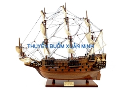 Mô Hình Thuyền Chiến Hạm Hoàng Gia Sovereign Of The Seas (Tàu Cổ Chiến Hạm Anh Quốc) | Hàng Xuất Khẩu - Gỗ Căm Xe | Thân 46cm