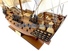 Mô Hình Thuyền Chiến Hạm Hoàng Gia Sovereign Of The Seas (Tàu Cổ Chiến Hạm Anh Quốc) | Hàng Xuất Khẩu - Gỗ Căm Xe | Thân 46cm