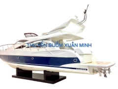 Mô Hình Du Thuyền Gỗ Sang Trọng Đẳng Cấp Sunseeker | Gỗ Tự Nhiên | Thân 90cm