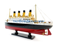 Mô Hình Tàu Thuỷ RMS Titanic - Tàu Titanic mô hình - Gỗ Tự Nhiên - Chiều dài 40cm