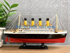 Mô Hình Tàu Thuỷ RMS Titanic - Tàu Titanic mô hình - Gỗ Tự Nhiên - Chiều dài 40cm