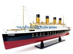 Mô Hình Tàu Thuỷ RMS Titanic - Trưng Bày Sang Trọng | Gỗ Tự Nhiên | Thân 80cm