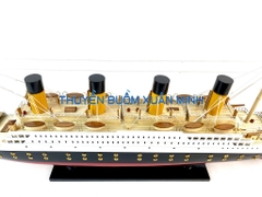 Mô Hình Tàu Thuỷ RMS Titanic - Trưng Bày Sang Trọng | Gỗ Tự Nhiên | Thân 80cm