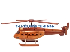 Mô Hình Máy Bay Trực Thăng MIL MI 8 | Gỗ Căm Xe