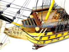 Mô Hình Thuyền Chiến Hạm Hoàng Gia HMS Victory (Tàu Cổ Chiến Hạm Anh Quốc) | Hàng Xuất Khẩu - Gỗ Căm Xe | Thân 80cm