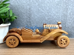 Mô Hình Xe Ô Tô Gỗ Động Cơ Hơi Nước STEAM CAR | Gỗ Căm Xe