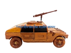 Mô Hình Xe Humvee Gỗ Trang Trí | Gỗ Căm Xe | Dài 32cm