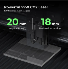 xTool P2 Versatile and Smart Desktop 55W CO2 Laser Cutter Makeblock