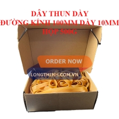 Dây thun dày đường kính 100mm, dày 10mm