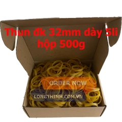 Dây thun 32mm, dày 5mm