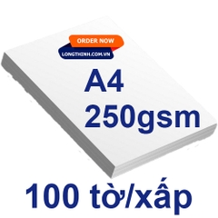 Giấy Ford A4 250gsm (100 tờ/xấp)