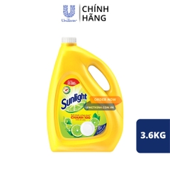 Nước rửa chén Sunlight Chanh 3.6kg