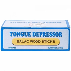 Que đè lưỡi gỗ Balac Wood Sticks - loại nhỏ