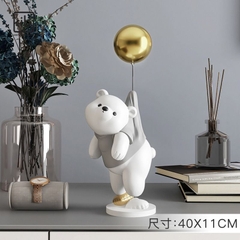 TƯỢNG DÉCOR GẤU BÉO ĐỂ BÀN