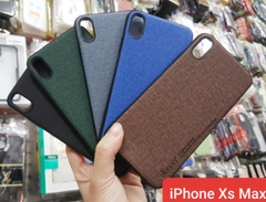 Ốp lưng dẻo vải cho iPhone XS Max