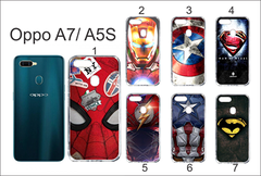 Ốp lưng dẻo hình siêu anh hùng Avengers cho Oppo A7/ A5S