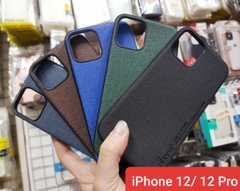 Ốp lưng dẻo vải cho iPhone 12/12 Pro