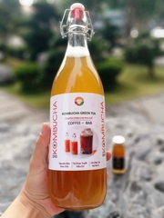 Trà KOMBUCHA GREEN TEA - Nguyên Chất Thô (chuyên dùng cho pha chế tại Nhà & Quán cà phê, quán bar, trà chanh, trà sữa)