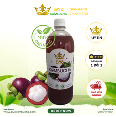 KOMBUCHA MĂNG CỤT 1 Lít – Fresh & Cool (Trà Kombucha Măng Cụt - Giảm Cân - Làm Đẹp)