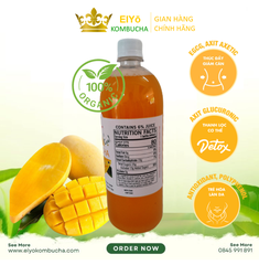 KOMBUCHA XOÀI – Fresh & Cool (Trà Kombucha Xoài - Giảm Cân - Làm Đẹp)