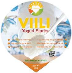 VIILI YOGURT STARTER - ORGANIC ( Men Tươi )