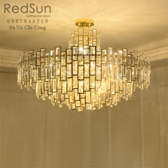 Đèn Chùm Pha Lê Luxury Crystal CRT014