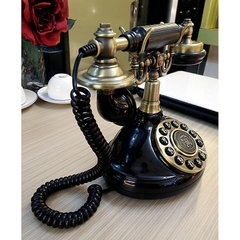 Điện thoại bàn kiểu dáng cổ Paramount 1920 The Viscout Antique Phone Pushbutton Old Phone