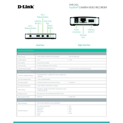 Đầu ghi cho camera D-Link Camera Video Recorder DNR-202L