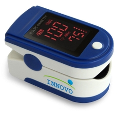 Máy đo độ bão hoà oxy trong máu, nhịp tim siêu nhỏ Innovo Finger Pulse Oximeter INV-430J/PE