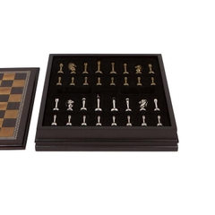 Bộ cờ vua cao cấp - Grace Chess Inlaid Wood Board Game with Metal Pieces
