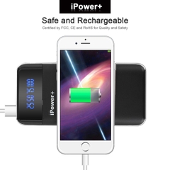 Pin sạc dự phòng không dây iPower+ Qi Wireless Charge + 2 USB Ports