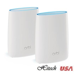 Bộ phát không dây netgear orbi ac3000 (rbk50) mesh whole-home wi-fi system- 2 pack