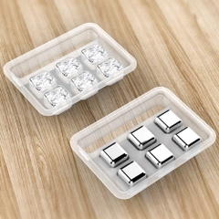 Đá lạnh Kollea Stainless Steel Reusable Ice Cubes