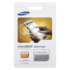 Thẻ nhớ Samsung Evo 32GB micro SDHC up to 48MB/s