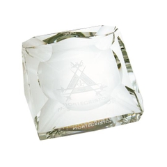 Gạt tàn cigar Montecristo Signature Crystal Ashtray