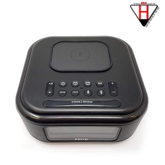 Loa bluetooth kiêm dock sạc không dây Chuẩn Qi, đồng hồ báo thức... iHome iBTW23