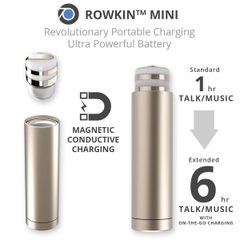 Tai nghe Bluetooth siêu nhỏ Rowkin Mini Noise Cancelling