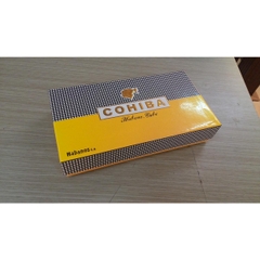 Bao da đựng cigar Cohiba Leather Cedar Wood Tube - 3 điếu