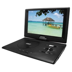 Đầu đọc đĩa có màn hình xoay Sylvania 13.3-Inch Portable DVD Player with USB/SD Card Reader SDVD1332